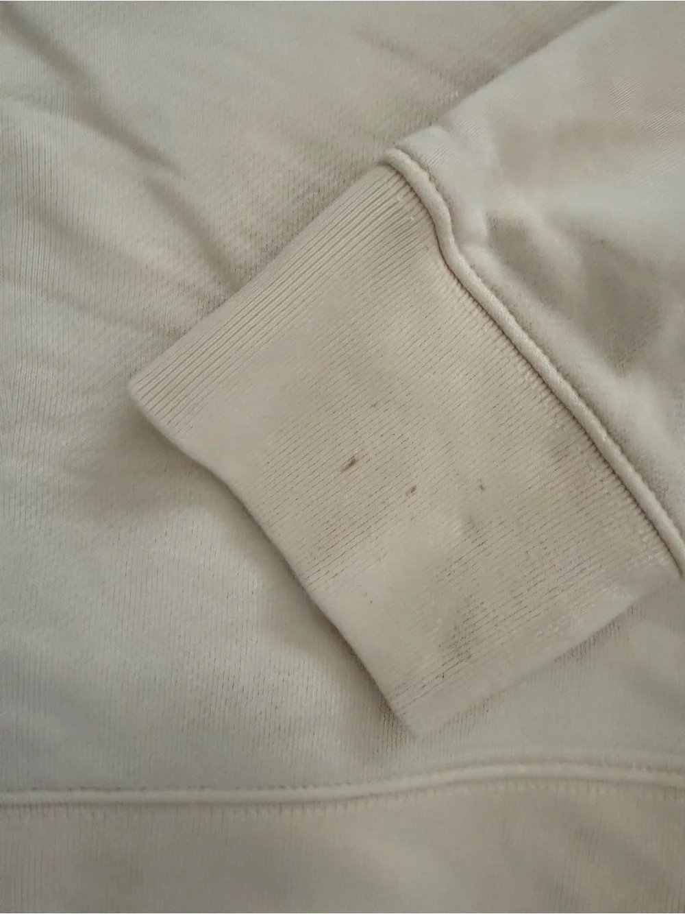 J.Crew Beauté Graphic Sweatshirt Cream Rose Gold Metallic